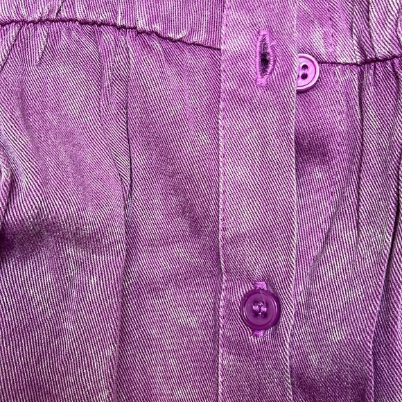 Washed Purple Top - Picture 3 of 3